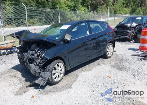 2012 Hyundai Accent Gls/Gs/Se z USA, uszkodzony, nr VIN KMHCU5AE5CU005843